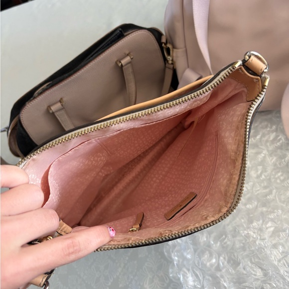 kate spade Blush Pink Backpack with Neutral Pink & Cream Handbags
